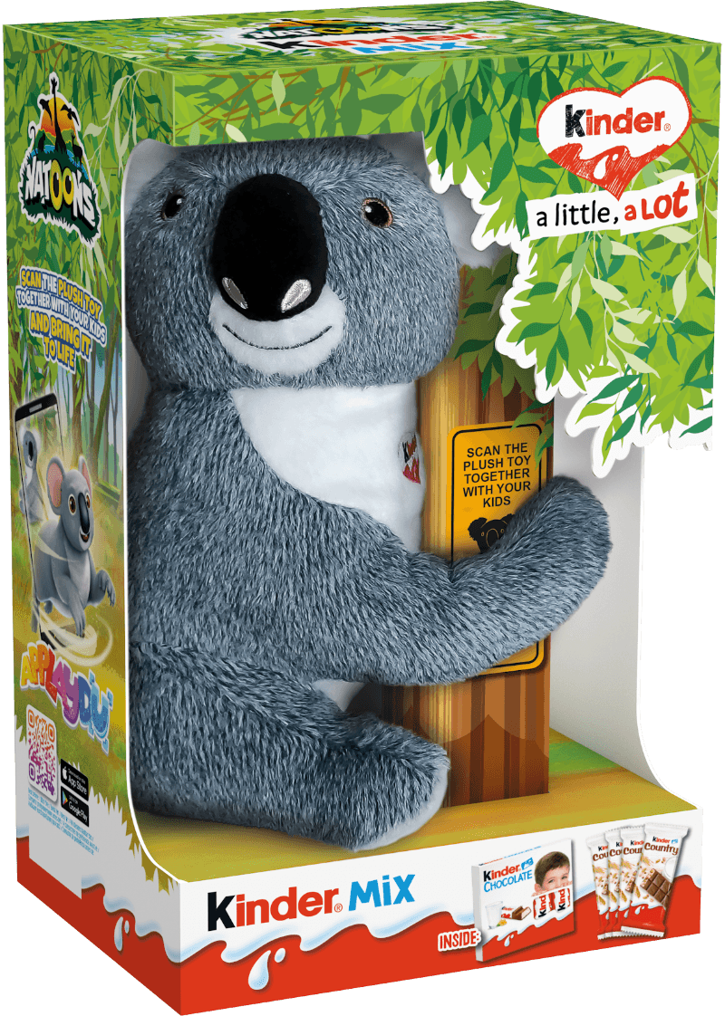 Kinder soft toy discount