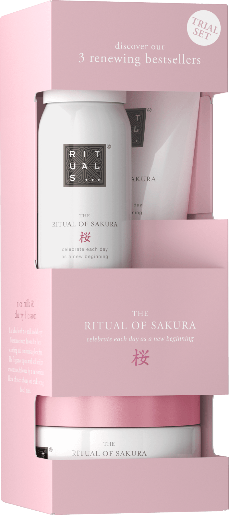品揃え豊富で Rituals - Body + Foam Shower Set: Trial Sakura of Ritual The トライアルセット・サンプル