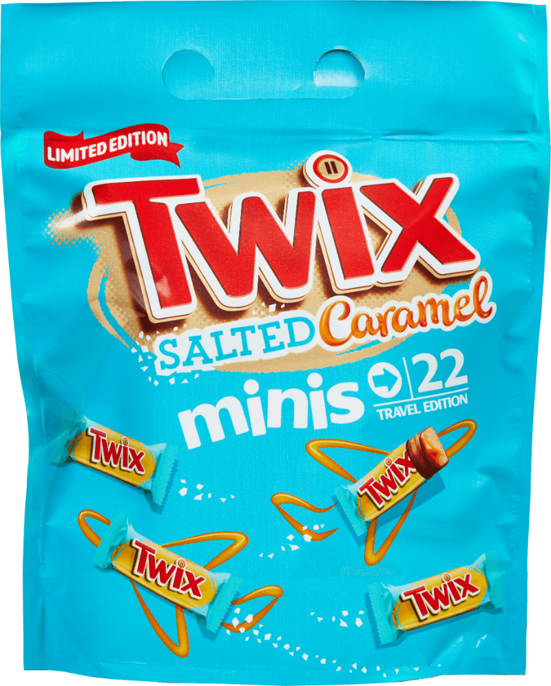 Mars Twix Minis Salted Caramel Pouch 440 g