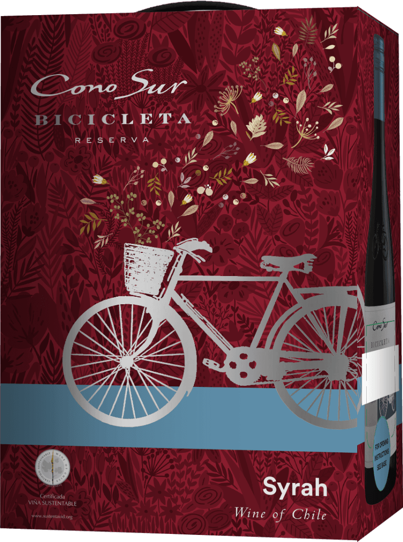 Cono Sur Bicicleta Syrah BIB 300 cl 12.5 vol