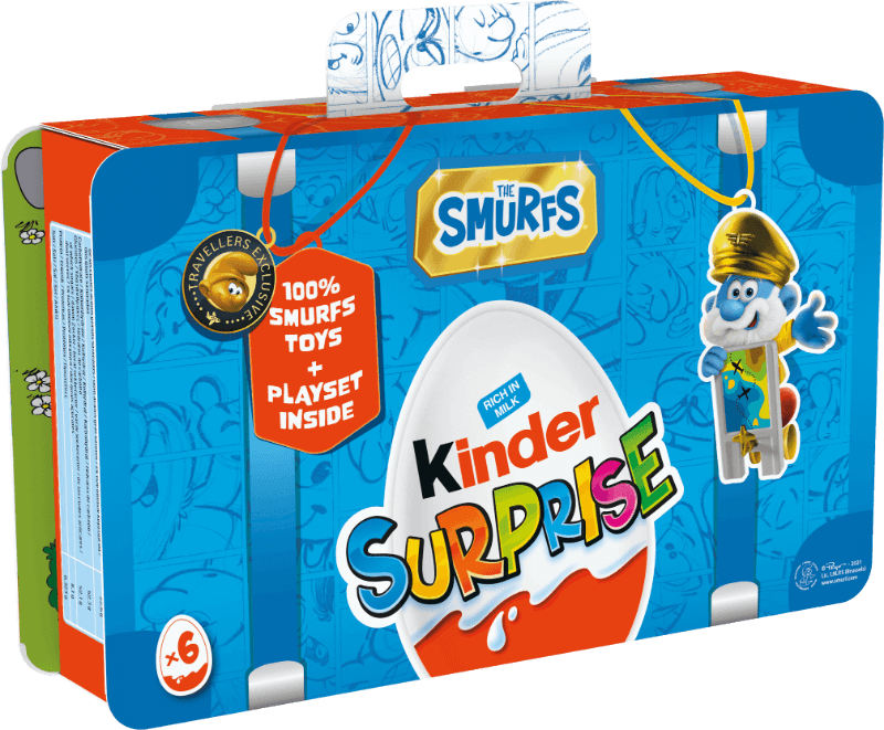 Kinder Kinder Surprise The Smurfs Edition 6 pcs 120 g