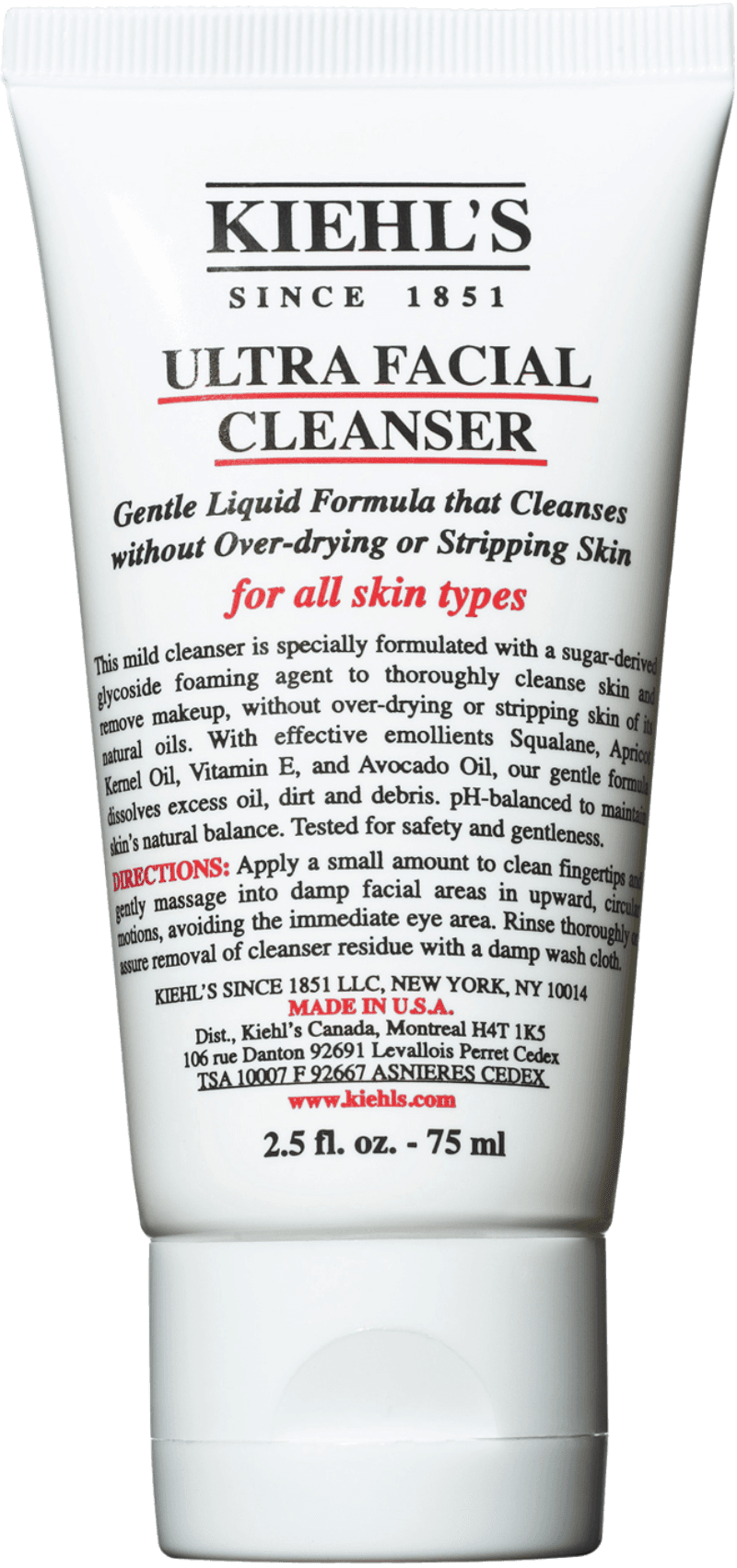 Kiehl's 2024 facial cleanser