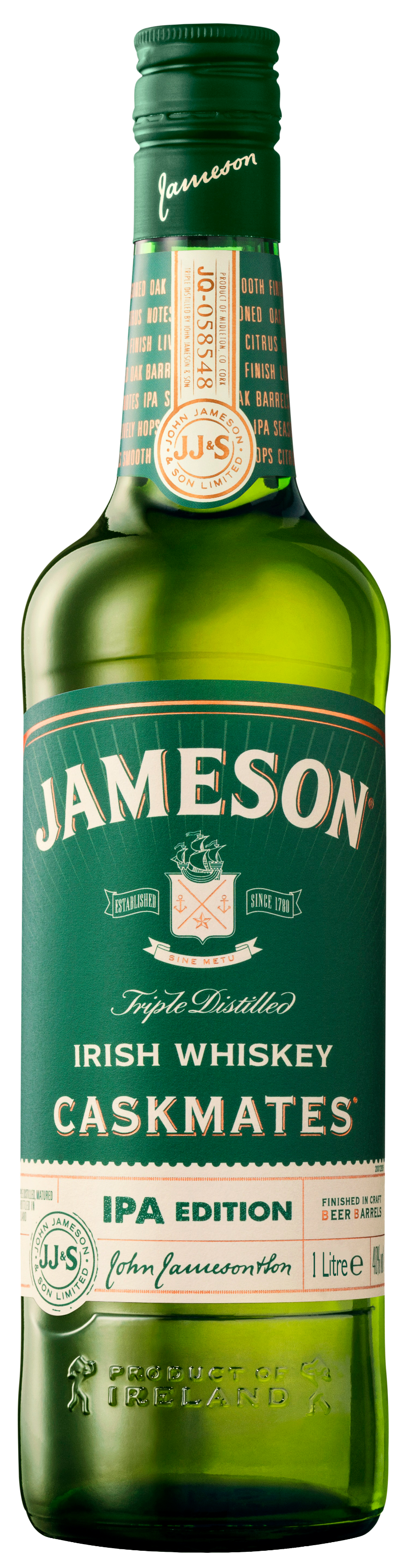 Jameson - Caskmates IPA Edition 100 cl 40% vol | Whisky