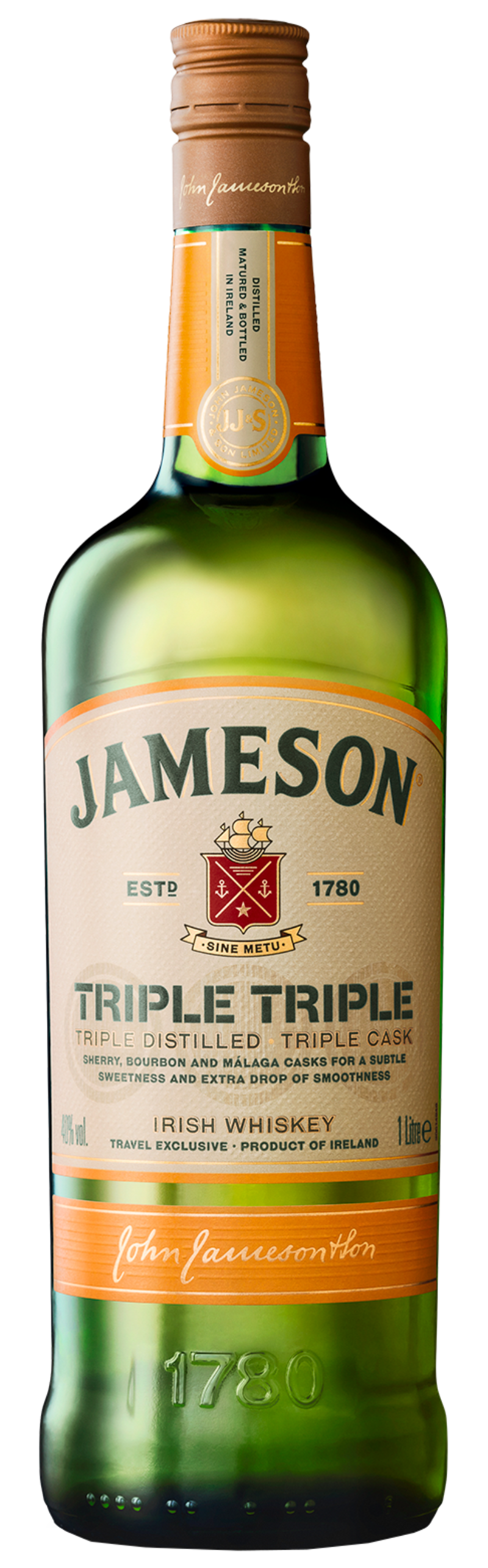 100 vol cl Triple 40% - Jameson Triple