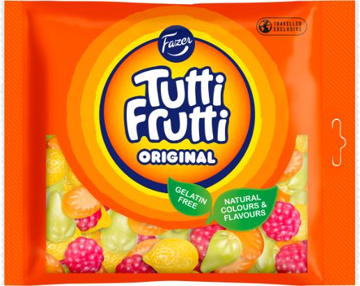 Fazer - Tutti Frutti Flower Power Candy Bag 450 g