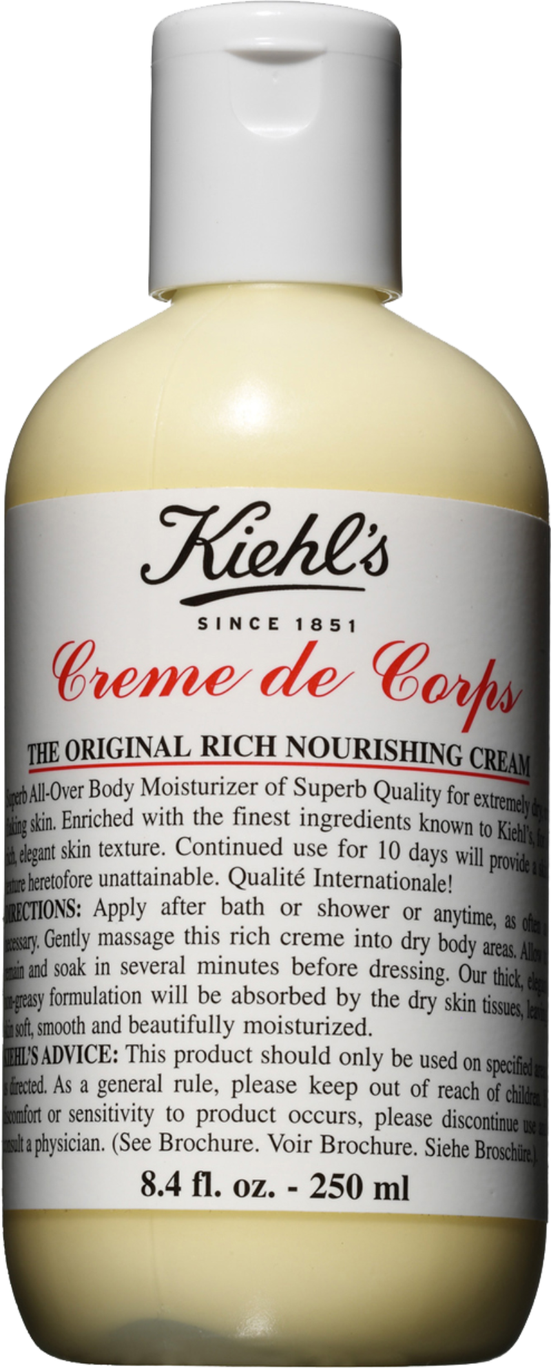 Kiehl's Creme De Corps ingredients (Explained)