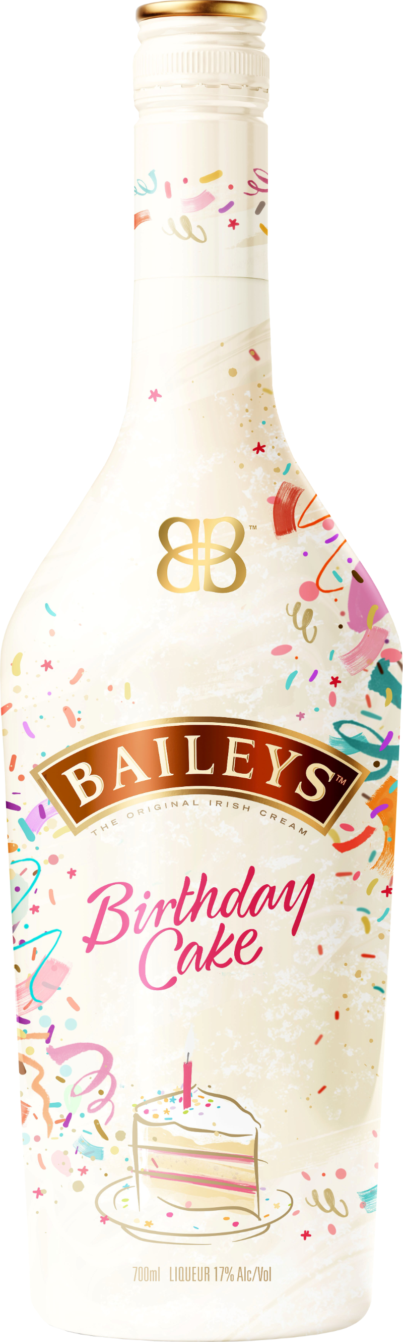 Cake Birthday cl 70 - vol Baileys 17%