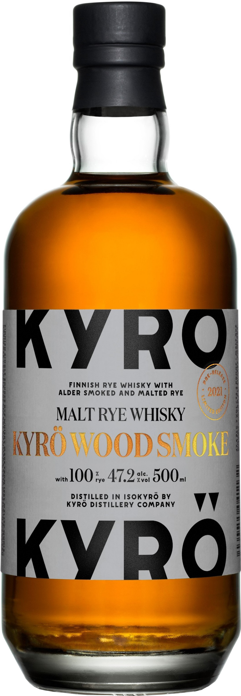 Kyrö - Wood Smoke 47.2% vol 50 cl Malt