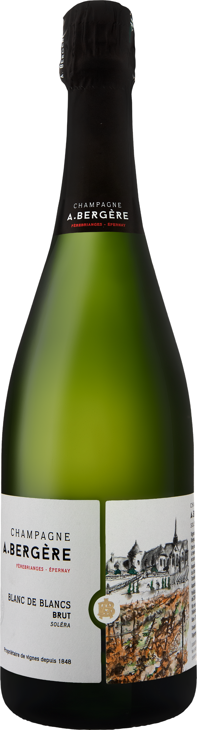 Champagne A.Bergere - Solera Blanc de Blancs 75 cl 12% vol