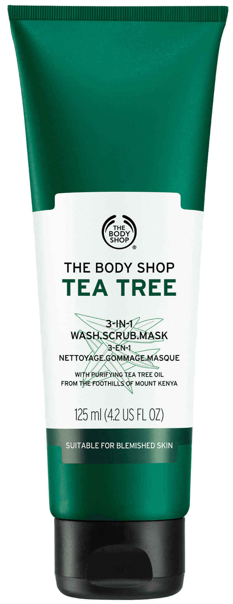 The Body Shop Tea Tree 3 In 1 Wash Scrub Mask 125 ml