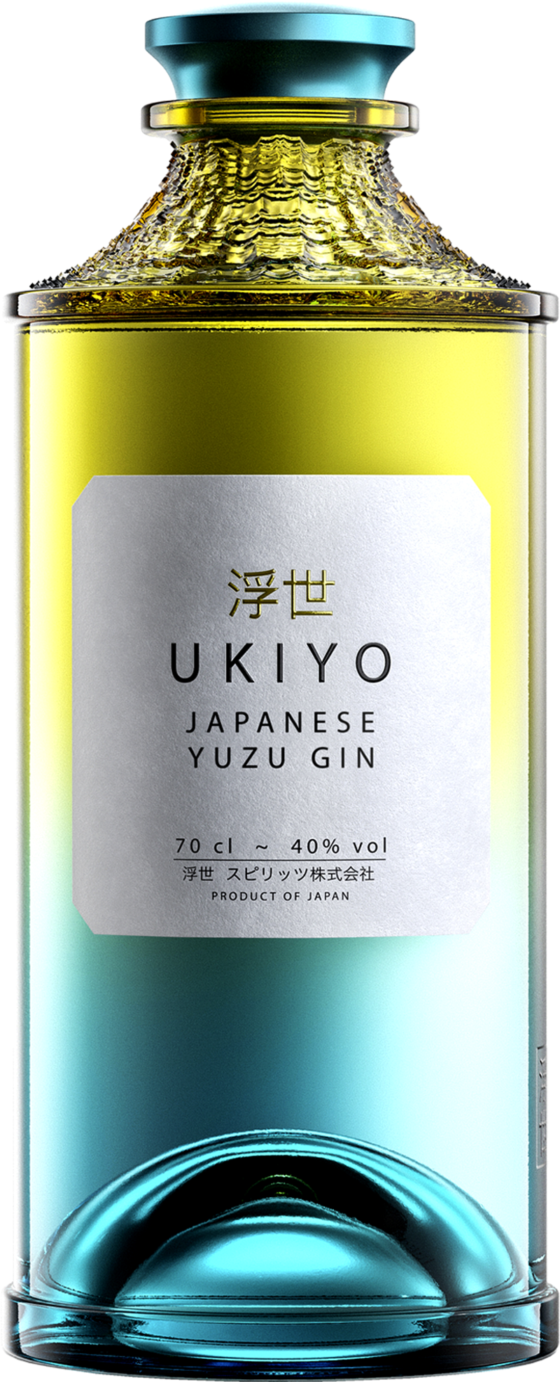Ukiyo - Japanese Yuzu Citrus Gin 70 cl 40% vol