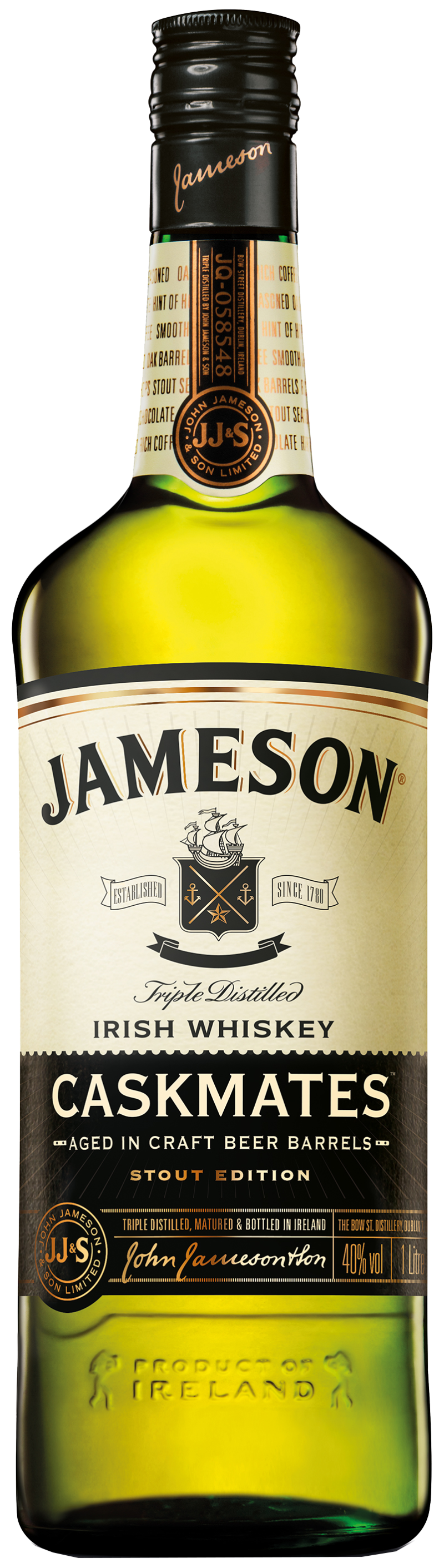 Jameson - Caskmates Stout Edition 100 cl 40% vol