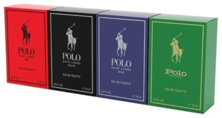 Ralph lauren polo miniature set deals